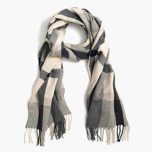 J Crew Classic Plaid Scarf